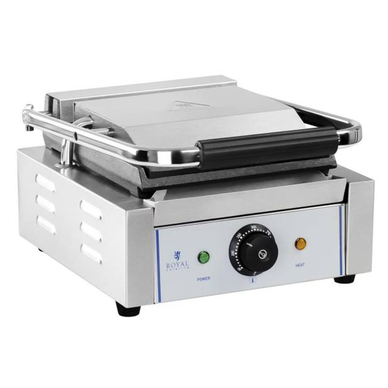 Dvipusis kontaktinis grilis sklandžiai 1800W 230V Royal Catering