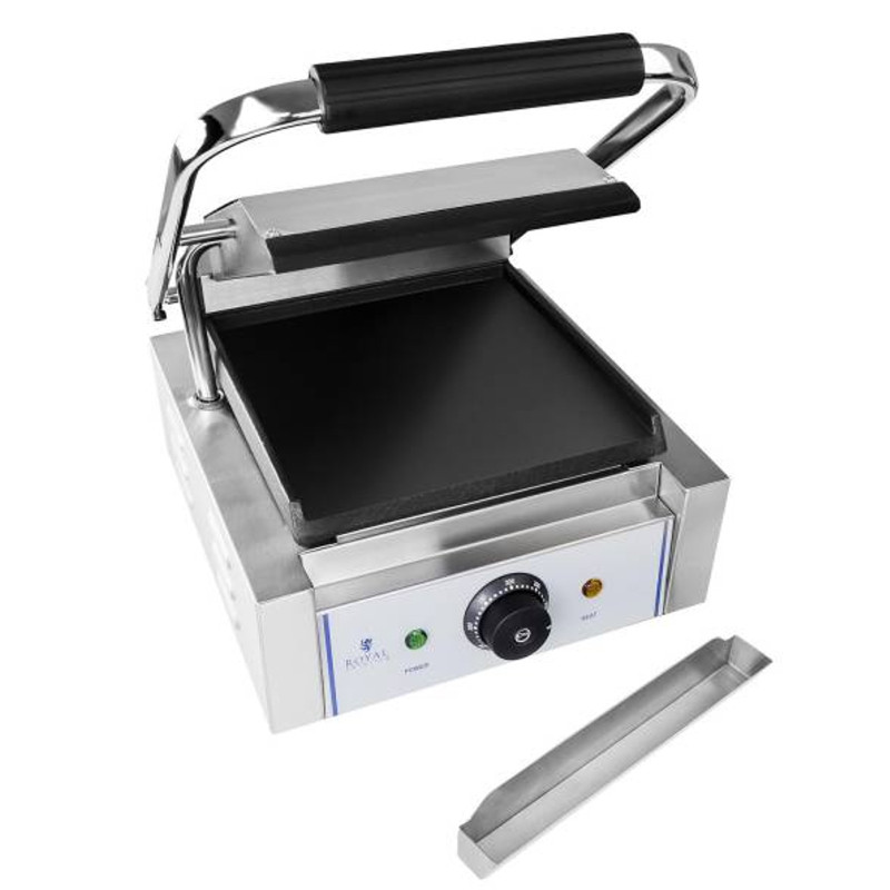 Dvipusis kontaktinis grilis sklandžiai 1800W 230V Royal Catering