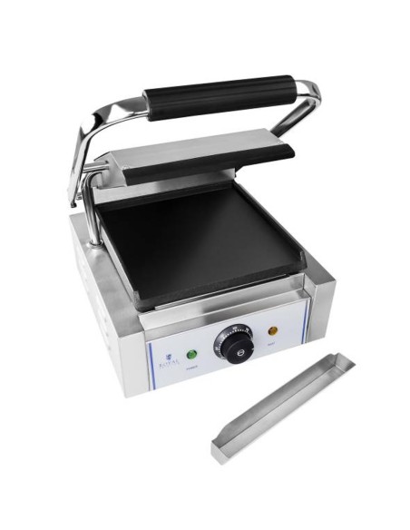 Dvipusis kontaktinis grilis sklandžiai 1800W 230V Royal Catering Dvipusis kontaktinis grilis sklandžiai 1800W 230V Royal Catering