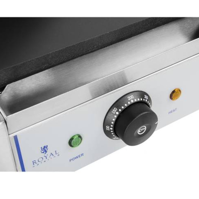 Dvipusis kontaktinis grilis sklandžiai 1800W 230V Royal Catering