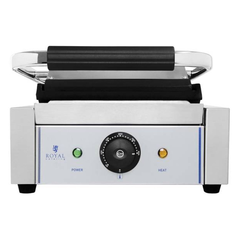 Dvipusis kontaktinis grilis sklandžiai 1800W 230V Royal Catering