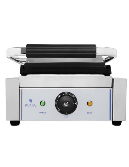 Dvipusis kontaktinis grilis sklandžiai 1800W 230V Royal Catering Dvipusis kontaktinis grilis sklandžiai 1800W 230V Royal Catering