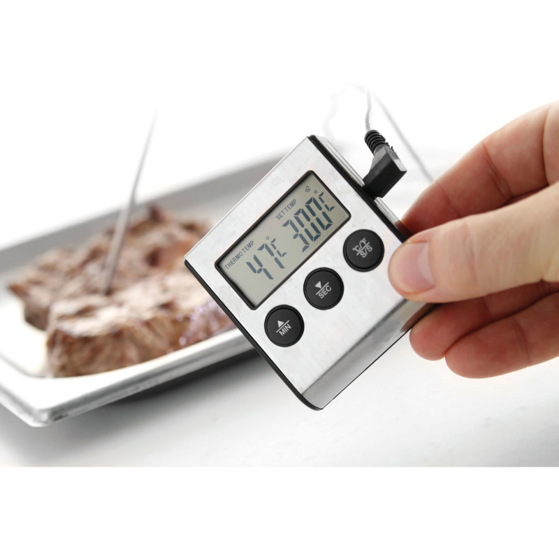 Gastronominis kepimo termometras su zondu ir laikmačio funkcija - Hendi 271346