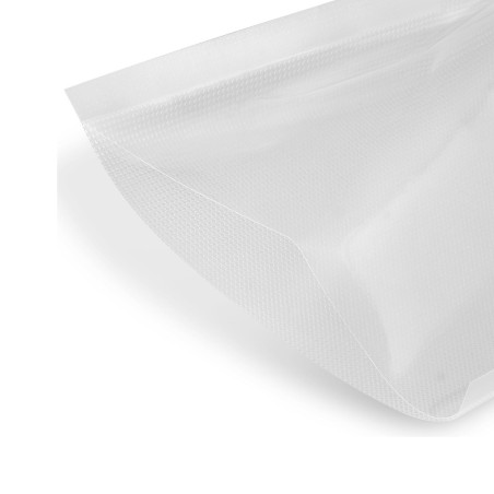 Riektiniai vakuuminiai maišeliai vakuuminio pakavimo mašinai 15 x 25 cm 100 vnt.LFGB ir FDA Royal Catering sertifikatas