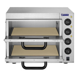 Profesionali dviguba picos orkaitė 2 x 40cm 3000W 230V Royal Catering