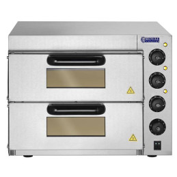 Profesionali dviguba picos orkaitė 2 x 40cm 3000W 230V Royal Catering