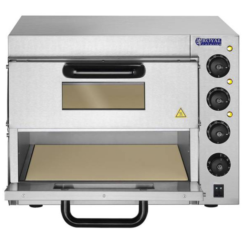 Profesionali dviguba picos orkaitė 2 x 40cm 3000W 230V Royal Catering