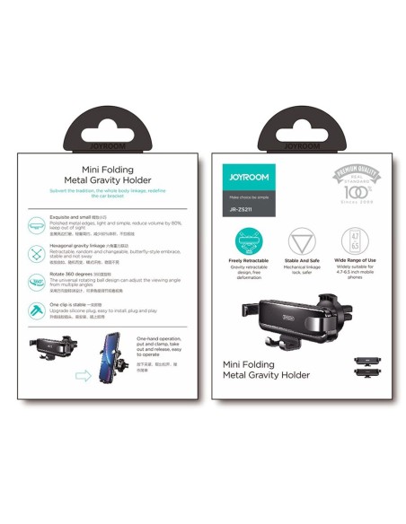 Gravitacinis telefono automobilinis laikiklis orlaidei juodas Gravitacinis telefono automobilinis laikiklis orlaidei juodas