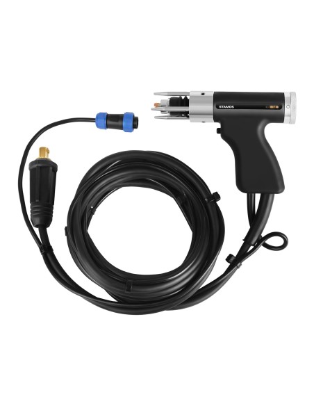 Pistoletas su laidais, skirtas STUD TORCH-4M kondensatoriniam suvirintuvui M3 - M10 kaiščiai Stamos Vokietija Pistoletas su laidais, skirtas STUD TORCH-4M kondensatoriniam suvirintuvui M3 - M10 kaiščiai Stamos Vokietija