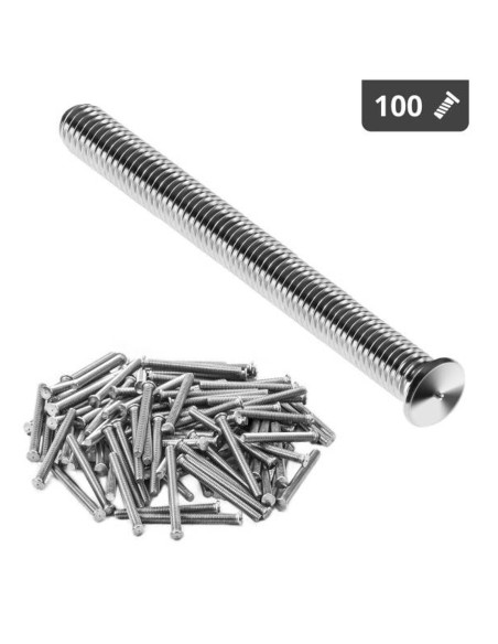 Suvirinimo kaiščiai suvirinimo aparatams nerūdijančio plieno suvirinimo aparatai M4 40mm Stamos Vokietija 100 vnt. Suvirinimo kaiščiai suvirinimo aparatams nerūdijančio plieno suvirinimo aparatai M4 40mm Stamos Vokietija 100 vnt.