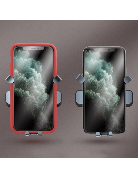 Gravitacinis telefono automobilinis laikiklis orlaidei juodas Gravitacinis telefono automobilinis laikiklis orlaidei juodas