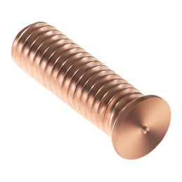 Suvirinimo kaiščiai suvirinimo aparatams variu dengtas plienas M6 20mm Stamos Vokietija 100 vnt.