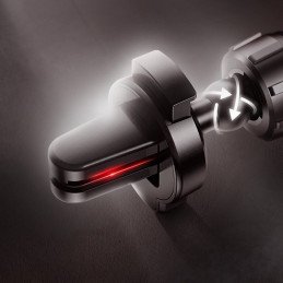 Gravitacinis telefono automobilinis laikiklis orlaidei juodas