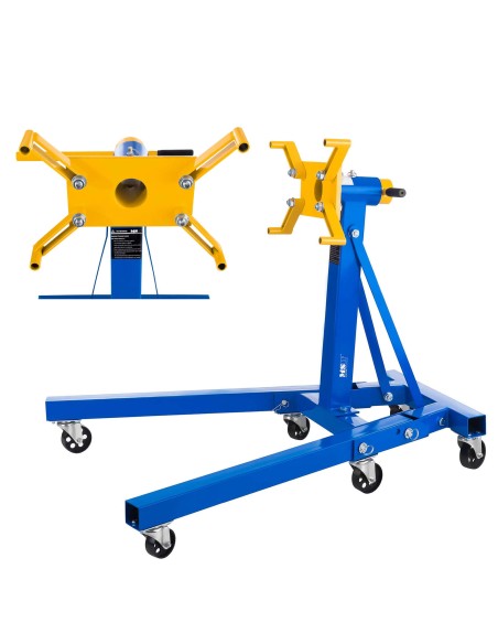 Sulankstomas stovas pavarų dėžės varikliui 900kg MSW MS-900 Sulankstomas stovas pavarų dėžės varikliui 900kg MSW MS-900