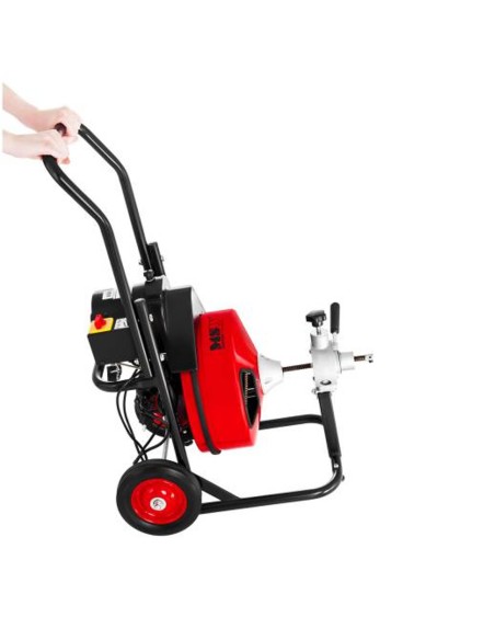 Valiklis elektrinis vamzdžių spiralė 390W 23m MSW-DRAIN CLEAN 23E + galvutės Valiklis elektrinis vamzdžių spiralė 390W 23m MSW-DRAIN CLEAN 23E + galvutės