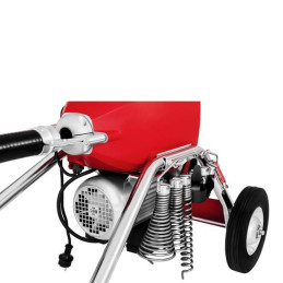 Elektrinis vamzdžių valiklis 1100W sk. 32mm MSW POWER DRAIN CLEAN 4.6E + priedai
