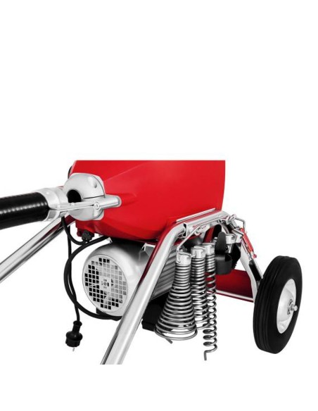 Elektrinis vamzdžių valiklis 1100W sk. 32mm MSW POWER DRAIN CLEAN 4.6E + priedai Elektrinis vamzdžių valiklis 1100W sk. 32mm MSW POWER DRAIN CLEAN 4.6E + priedai