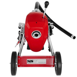 Elektrinis vamzdžių valiklis 1100W sk. 32mm MSW POWER DRAIN CLEAN 4.6E + priedai