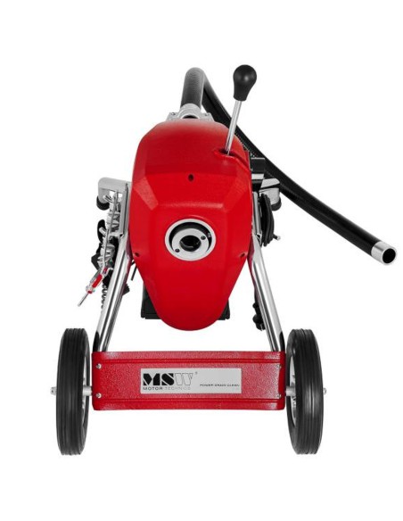 Elektrinis vamzdžių valiklis 1100W sk. 32mm MSW POWER DRAIN CLEAN 4.6E + priedai Elektrinis vamzdžių valiklis 1100W sk. 32mm MSW POWER DRAIN CLEAN 4.6E + priedai