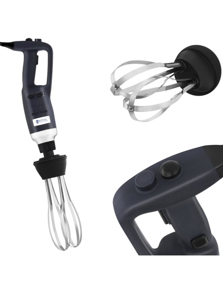 Galingas maišytuvas maišytuvas rankinis robotas su šluotele 500W 230V Royal Catering