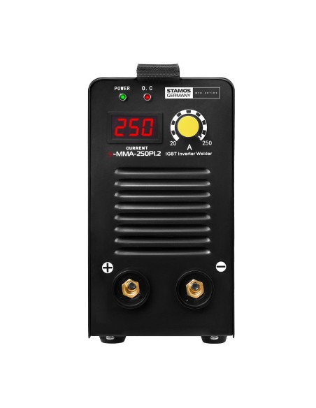 Kompaktiškas patikimas MMA IGBT suvirintojas su LED ekranu 250A 230V S-MMA-250PI.2 Kompaktiškas patikimas MMA IGBT suvirintojas su LED ekranu 250A 230V S-MMA-250PI.2