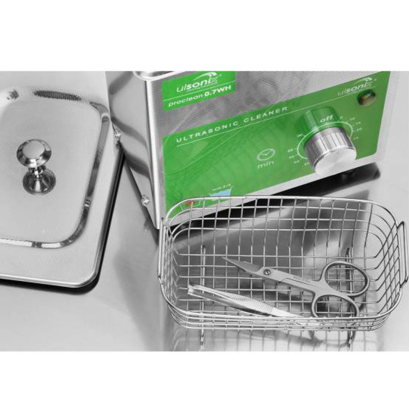 Profesionalus skalbyklės ultragarsinis valiklis Ultragarsinis valiklis Proclean 0.7 WH 0.7L 60W