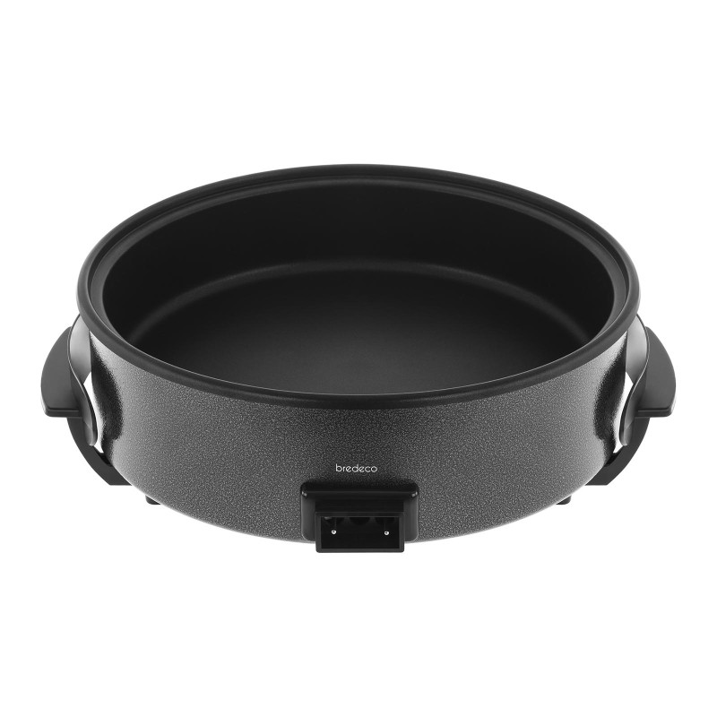 Tefloninė bekoninė picos keptuvė 40cm 1400W Bredeco daugiapakopė