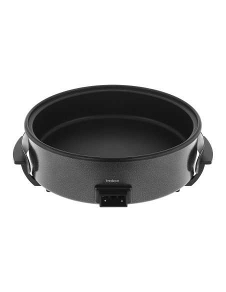 Tefloninė bekoninė picos keptuvė 40cm 1400W Bredeco daugiapakopė