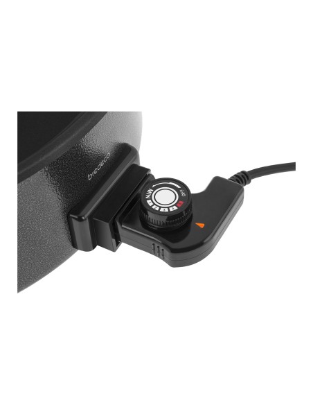 Tefloninė bekoninė picos keptuvė 40cm 1400W Bredeco daugiapakopė