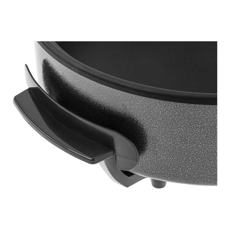 Tefloninė bekoninė picos keptuvė 40cm 1400W Bredeco daugiapakopė