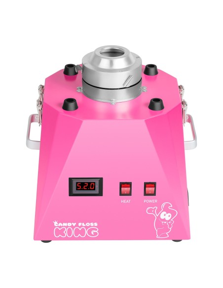 Cukraus vatos mašina LED rožinė 52cm 1030W Royal Catering RCZK-1030-WR Cukraus vatos mašina LED rožinė 52cm 1030W Royal Catering RCZK-1030-WR