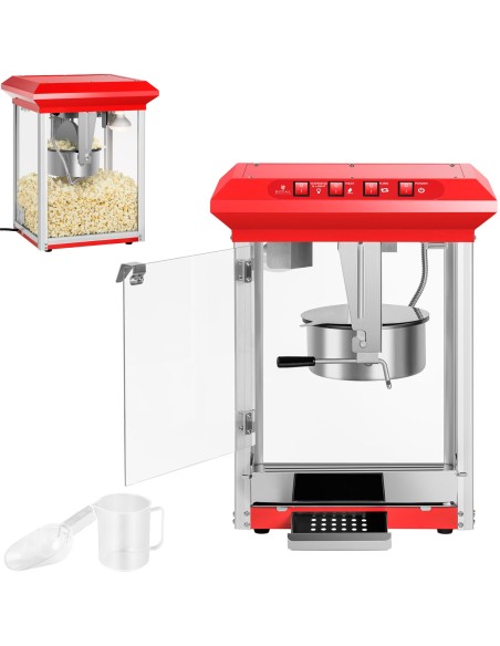 Profesionalus, efektyvus kukurūzų spragėsių aparatas 1325W Royal Catering RCPR-1325 Profesionalus, efektyvus kukurūzų spragėsių aparatas 1325W Royal Catering RCPR-1325