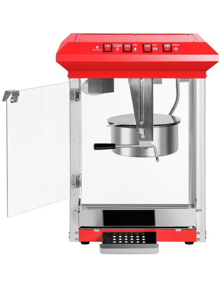 Profesionalus, efektyvus kukurūzų spragėsių aparatas 1325W Royal Catering RCPR-1325 Profesionalus, efektyvus kukurūzų spragėsių aparatas 1325W Royal Catering RCPR-1325
