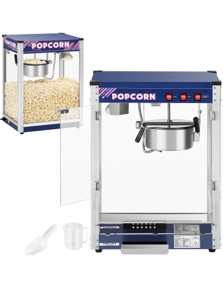 Profesionalus efektyvus kukurūzų spragėsių aparatas 1350W 8 oz Royal Catering RCPR-1350 Profesionalus efektyvus kukurūzų spragėsių aparatas 1350W 8 oz Royal Catering RCPR-1350