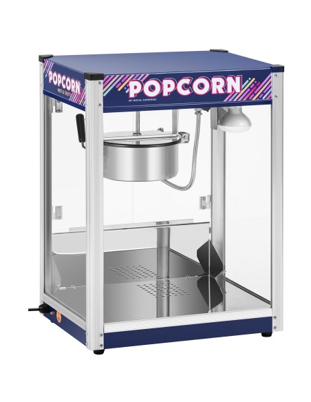 Profesionalus efektyvus kukurūzų spragėsių aparatas 1350W 8 oz Royal Catering RCPR-1350 Profesionalus efektyvus kukurūzų spragėsių aparatas 1350W 8 oz Royal Catering RCPR-1350