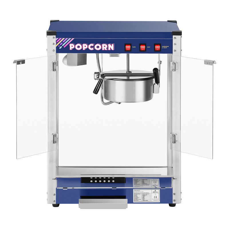 Profesionalus efektyvus kukurūzų spragėsių aparatas 1350W 8 oz Royal Catering RCPR-1350