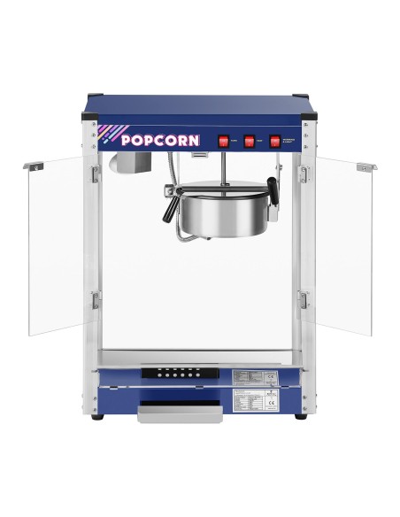 Profesionalus efektyvus kukurūzų spragėsių aparatas 1350W 8 oz Royal Catering RCPR-1350 Profesionalus efektyvus kukurūzų spragėsių aparatas 1350W 8 oz Royal Catering RCPR-1350