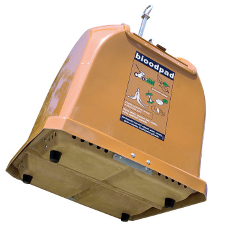 Laminato konteineris maisto atliekoms BIO - rudas 1,1 m3