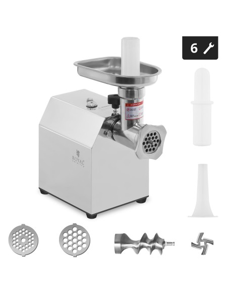 Profesionali mėsmalė 70 kg/h 230V Royal Catering RCFW 70-600ECO Profesionali mėsmalė 70 kg/h 230V Royal Catering RCFW 70-600ECO