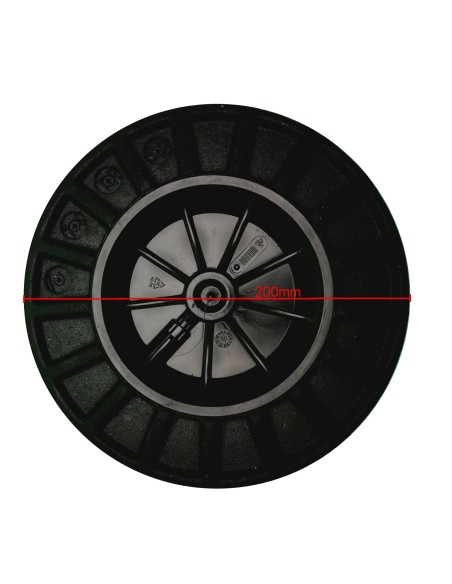 Šiukšlių dėžės ratas MGB 120L 240L sk. 200 mm
