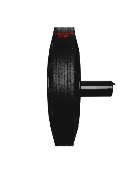Šiukšlių dėžės ratas MGB 120L 240L sk. 200 mm