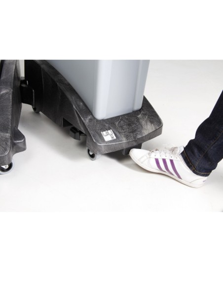 Vežimėlio ratų bazė Rubbermaid SLIM JIM šiukšlių dėžei Vežimėlio ratų bazė Rubbermaid SLIM JIM šiukšlių dėžei