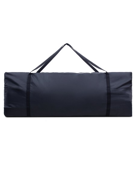 Vandeniui atsparus paspirtuko dangtelis paspirtuko krepšys 124x30x40cm juodas