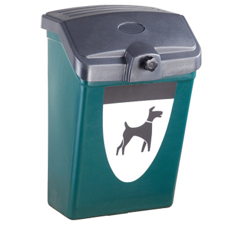 Gatvės šiukšliadėžė šunų atliekoms FIDO 25L
