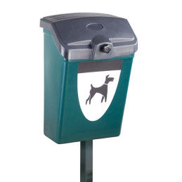 Gatvės šiukšliadėžė šunų atliekoms FIDO 25L