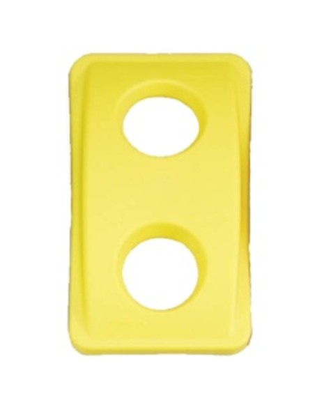 Geltonas Rubbermaid SLIM JIM dangtelis