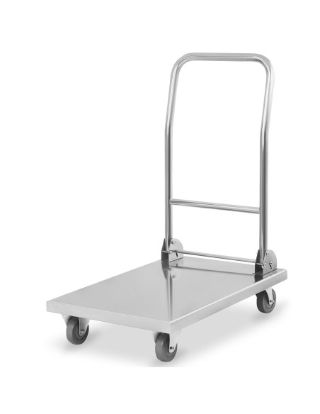 Platforminis laikymo vežimėlis su atlenkiama rankena iki 400kg RCFT-1.1 Platforminis laikymo vežimėlis su atlenkiama rankena iki 400kg RCFT-1.1