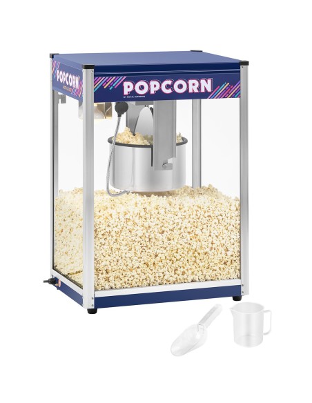 Geriausias kukurūzų spragėsių aparatas 2300W 230V 16Oz 6kg/h Royal Catering RCPR-2300 Geriausias kukurūzų spragėsių aparatas 2300W 230V 16Oz 6kg/h Royal Catering RCPR-2300