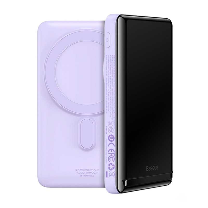 Greito įkrovimo maitinimo blokas 10000mAh 20W USB-C 50cm violetinė