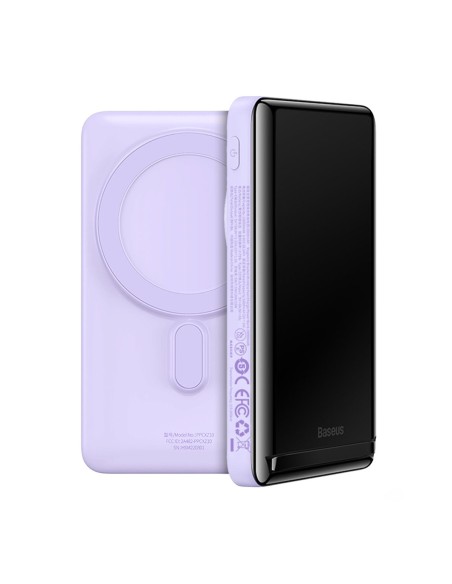 Greito įkrovimo maitinimo blokas 10000mAh 20W USB-C 50cm violetinė Greito įkrovimo maitinimo blokas 10000mAh 20W USB-C 50cm violetinė
